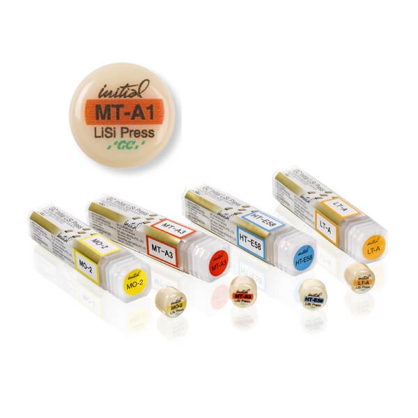 Initial™ LiSi Press - Blocco ceramica (5 pz x 3 gr) - A1 MT Img: 202306101