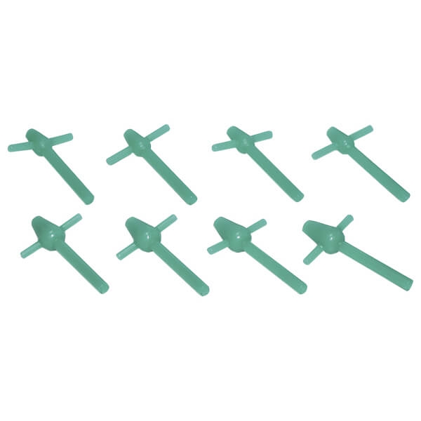 Perni di fusione a forma di pera (100 pezzi) - Ø 6 mm Img: 202308191