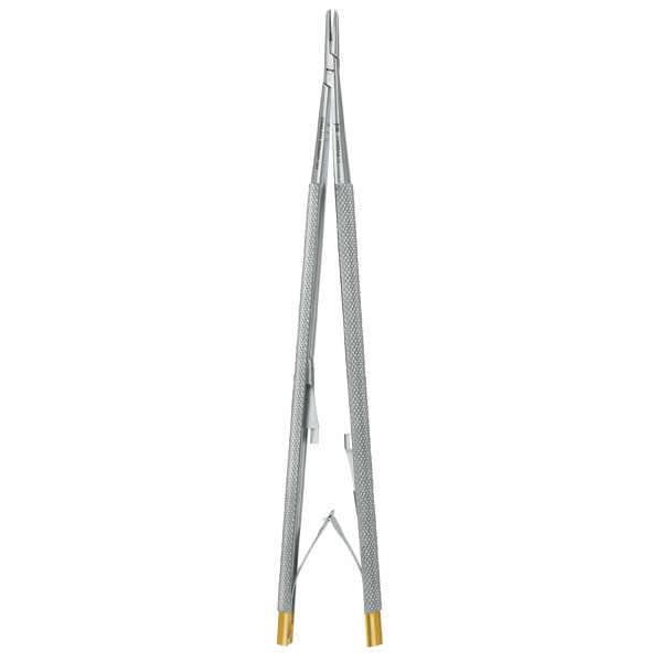 Porta Aghi Chirurgico Mayo Hegar – 6,25″ Mascella Seghettata – Strumento In Acciaio Inox – Medentra
