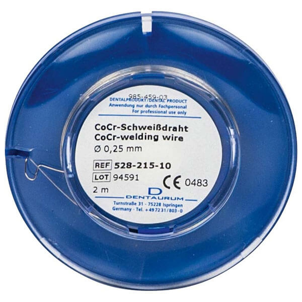Filo CoCr per saldatura laser (rotolo da 2 m) - 0.25 mm Img: 202508091
