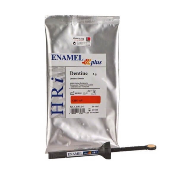 Enamel plus HRI: Composito dentinale universale - 1 siringa da 5 gr - Colore: UD4 Img: 202307011