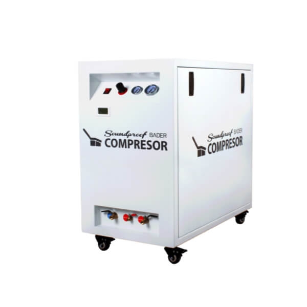 Compressore d'aria 50L silenzioso e insonorizzato - Bader