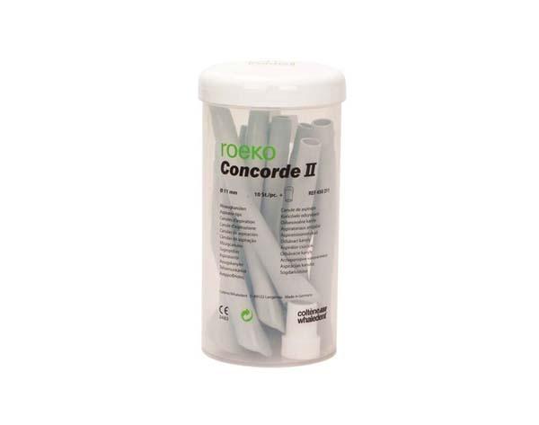 Concorde II: Cannule di plastica (10 unità) - Ø 11 mm + adattatore Img: 202104171