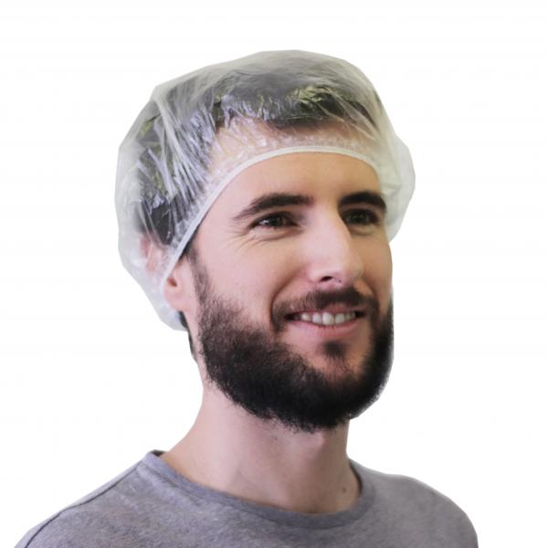 Copricapi monouso trasparenti (100 unità) Img: 202109041