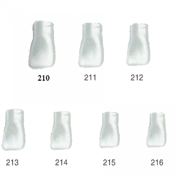 Corone provvisorie in alto a sinistra incisivi centrali Img: 201807031