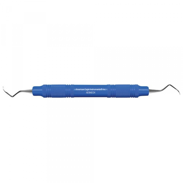 Scalers Talon Tough: Curette dentali con manico in plastica o acciaio inossidabile - M23 / Maniglia in plastica Img: 202503081
