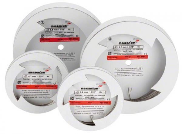 Filo della bobina Menzanium (500G)-Rullo 500 g molla dura 58-330 m, 0,7 mm Img: 202010171