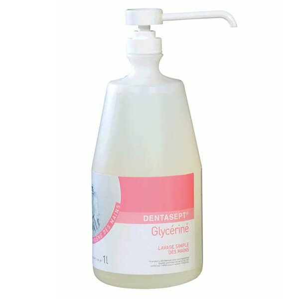 Dentasept Glycerine: Sapone Disinfettante per Mani con Glicerina - 1 bottiglia da 1 litro Img: 202507191