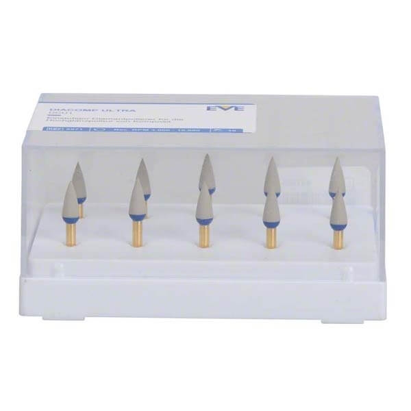 EVE DIACOMP ULTRA: Lucidatori dentali - Fiamma (4 x 10 mm) Img: 202308191