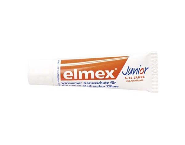 Elmex Junior: Dentifricio al fluoro amminico - 12 ml Img: 202402171