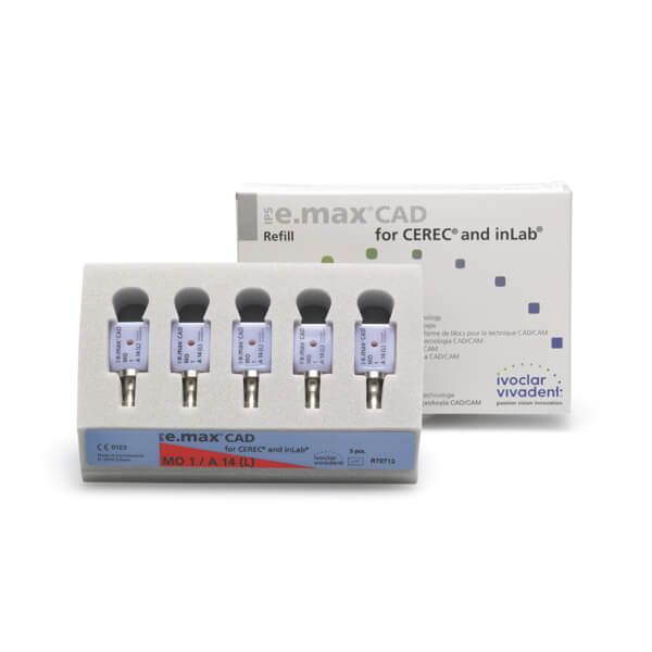 IPS e.max CAD-on Ceramica vetrosa al disilicato di litio per CAD/CAM Img: 202503151