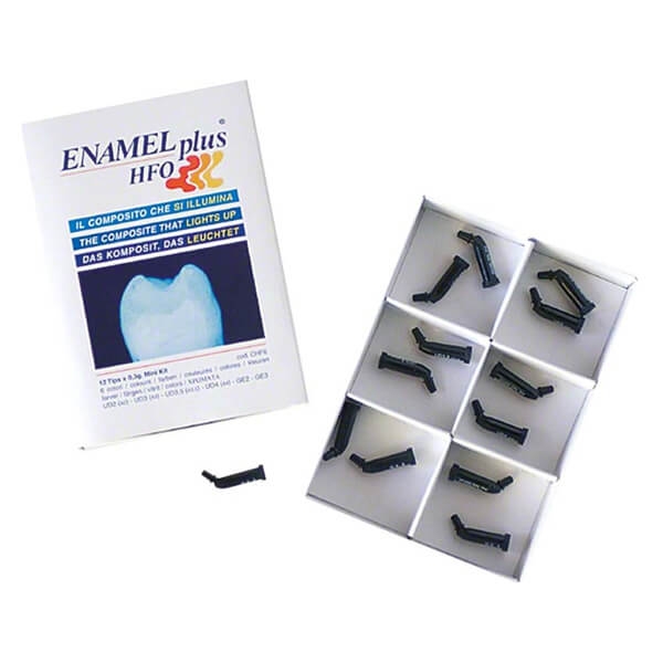 Enamel Plus HFO: Starter kit di compositi fotopolimerizzabili (13 capsule da 0,3 gr) - 13 Capsule da 0,3 gr - Colore: Assortimento Img: 202307011