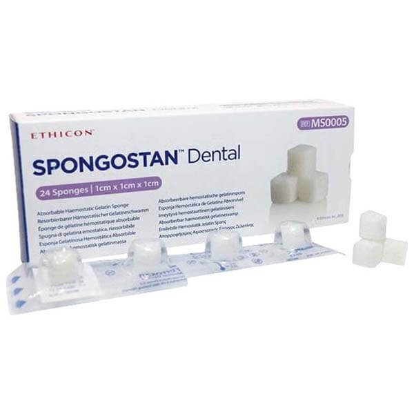 SPONGOSTAN: Spugna emostatica (scatola da 24 pezzi) Img: 202304081