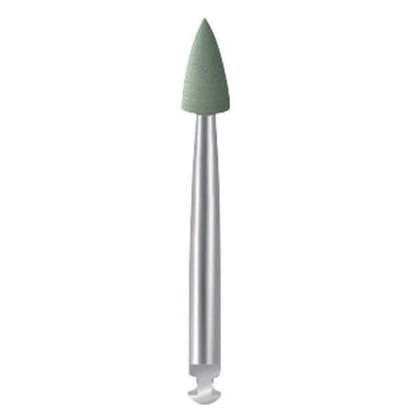EVEFLEX: Lucidatori dentali verdi (10 pezzi) - Punta mini (3 x 6 mm) Img: 202308191