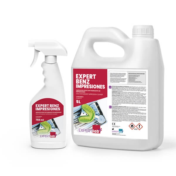 EXPERT BENZ: Detergente e disinfettante per impressioni dentali - 750 ml Img: 202307011