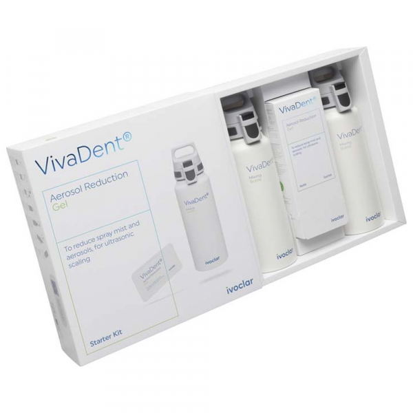 VIVADENT Gel riducente aerosol (2,16 ml x 100 unità) - Starter kit (2 flaconi di miscelazione + 100 x 2,16 ml) Img: 202508091