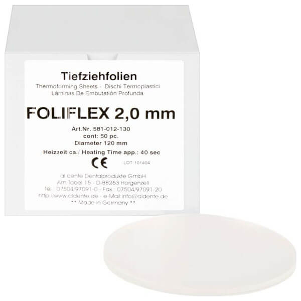 Foliflex: Foglio Termoplastico Trasparente (50 unità) Img: 202508091
