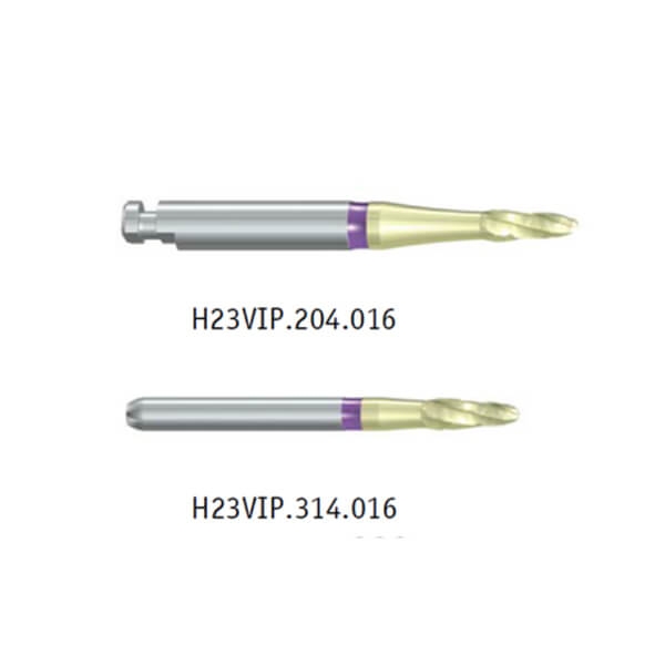 Frese H23VIP per rimozione di adesivo e cemento (5 pz.) - Contrangolo 1:1 Img: 202306031