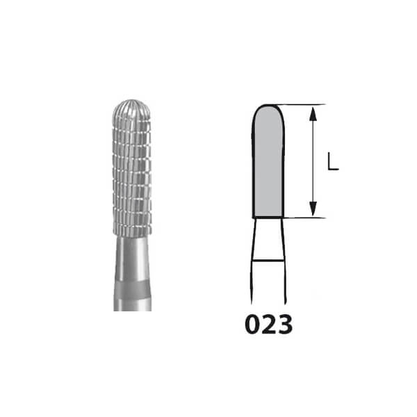 Fresa H129FSQ  per acrilico e metalli preziosi per PM - 023 Img: 202306031