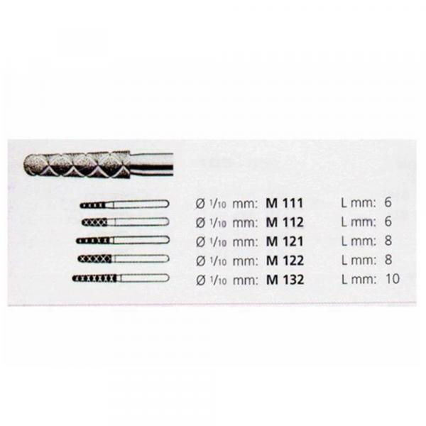 Frese PM 537 laboratorio - frese diamantate 016-008 Img: 202306241