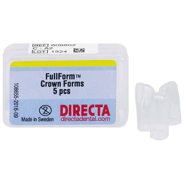 Fullform C: Corone dentali in plastica laminata (5 unità) - A-2 Img: 202508091