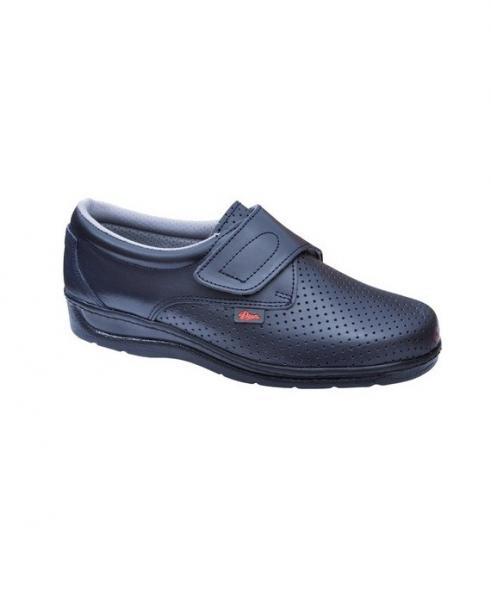 Zoccolo chiuso con velcro Blu-35 Img: 202202121