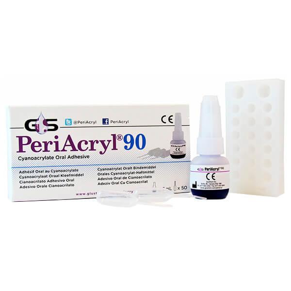PeriAcryl 90: Adesivo per tessuti in cianoacrilato (contenitore da 5 ml) Img: 202304221