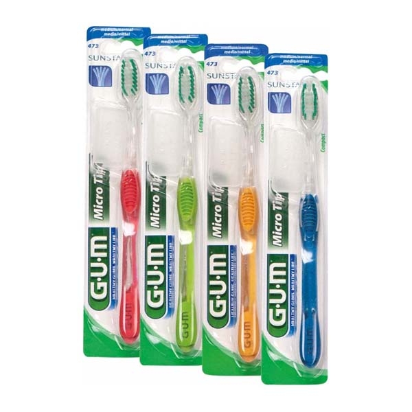 Gum Micro Tip: Spazzolino da denti - Medio Img: 202306031