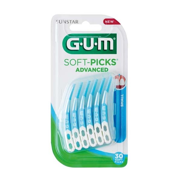 Gum Soft-Picks Advance: Spazzolino interdentale - Piccolo (30 u.) Img: 202306031