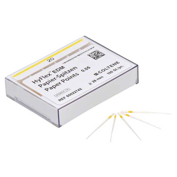 Hyflex EDM: Punte di carta (100 pezzi) - 20/.05 Img: 202311181