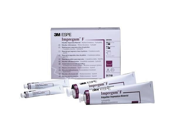 Impregum F polietere da Impronta (2base x120ml. + 2 catalizzatore x20ml.)  Img: 202111201