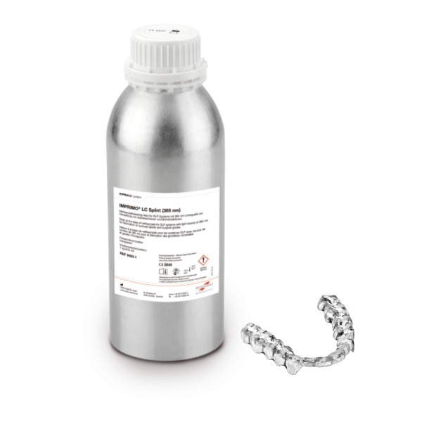 Stampo: LC Splint Flex Transparent DLP/385nm - 100g Img: 202303041