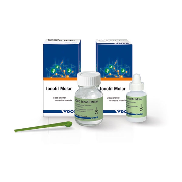 Ionofil molare: materiale dell'otturatore ionomero di vetro - Polvere A2 (15 g) Img: 202306031