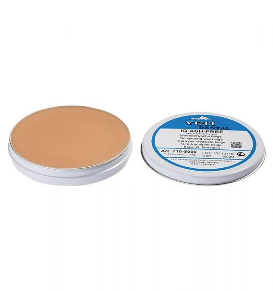 IQ: Cera da Modellare Ash-free (lattina da 45g) - Beige Img: 202107101