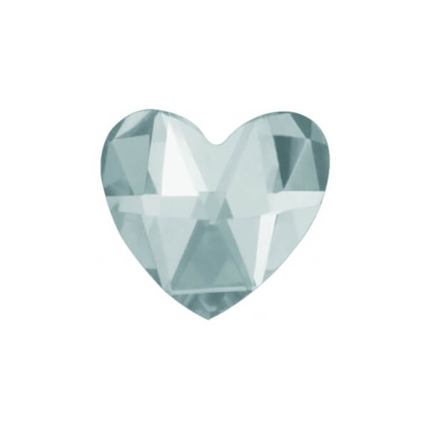 Gioiello dentale con diamante sintetico in zirconio - Cuore Bianco 2.9 mm Taglio Rosa (1 pz) Img: 202508091