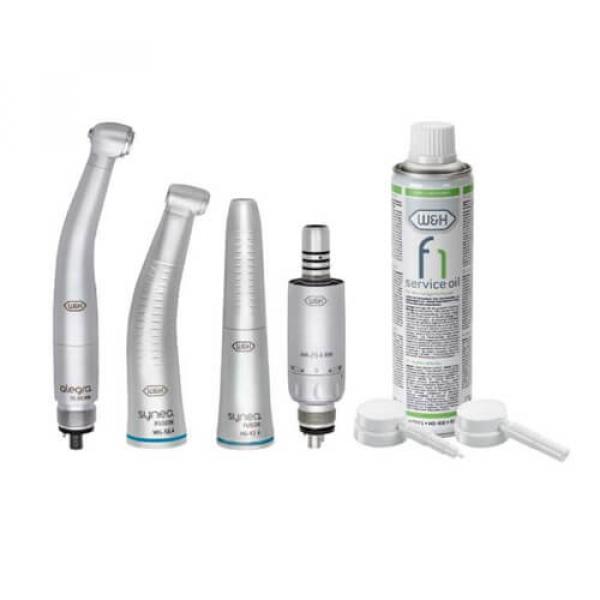 Kit 3: Set di strumenti rotanti Alegra Turbine, contrangolo e manipolo Fusion Img: 202110301