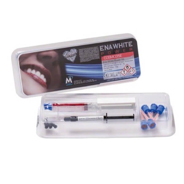 Ena White: Kit per lo sbiancamento dei denti Perossido di idrogeno 35%. Img: 202307011