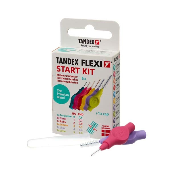 Start Kit: Scovolini interdentali Flexi PHD (6 pz.) Img: 202306031