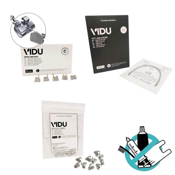 Pacchetto Ortodontico Completo - Pack con (Archi Rotondi Ovoide .012) Img: 202410261