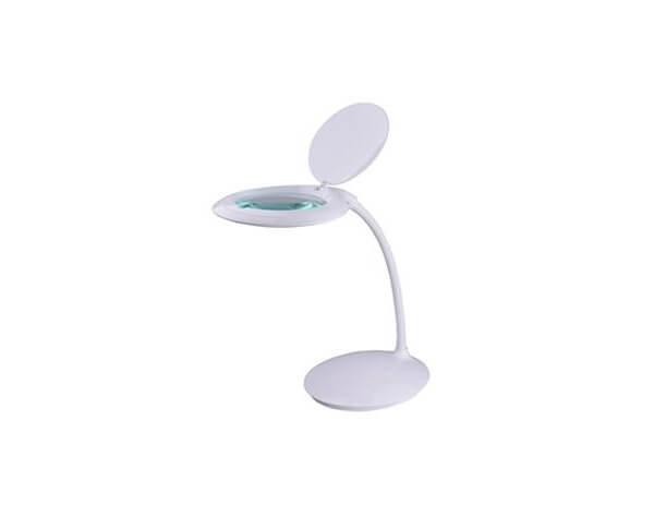 Lampada da tavolo con lente d'ingrandimento e braccio flessibile 60 LEDS - 1 unità Img: 202009261