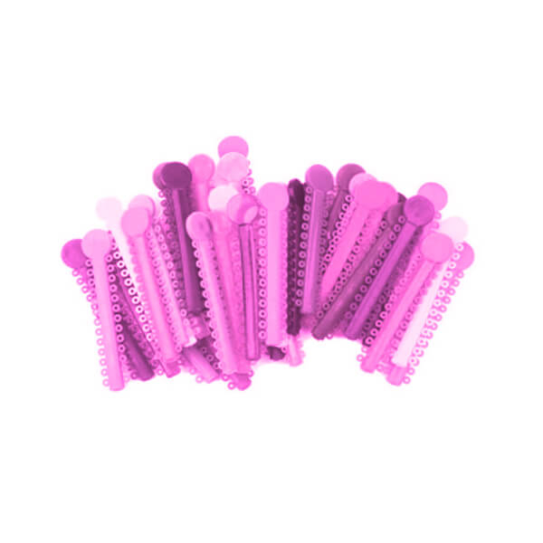 Legature ortodontiche elastiche (1040 pezzi) - ARGENTO Img: 202406081