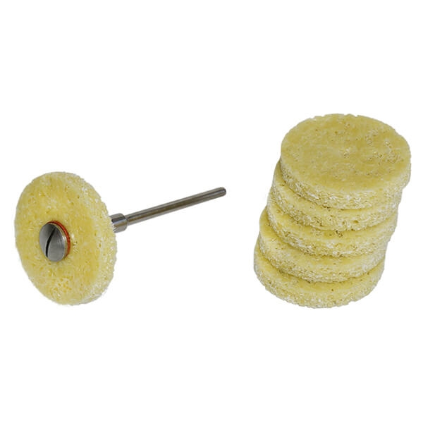 Kit Levigatura E Lucidatura 6 Pezzi – Adattatori Con Velcro Da 125 Mm Per Trapano
