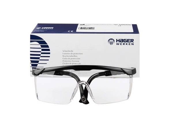Logica: occhiali di protezione del viso neri Img: 202108071