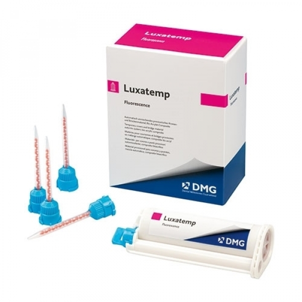 LUXATEMP fluorescenza - estetica provvisori - Smartmix (15g) - Dmg - A2 (15gr + 10 punte) Img: 202308191