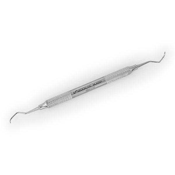 Columbia University Curette 4R/4L Manico Cavo Per Strumenti - Foto 14