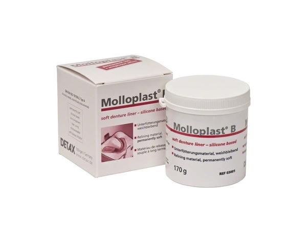 Molloplast B - materiale di ribasatura permanente - Latta 170 g Img: 202003141