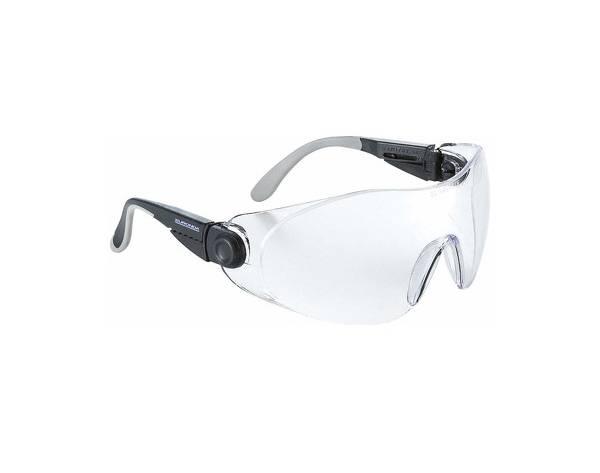 Monoart: occhiali di sicurezza sferici con lente trasparente Img: 202011211