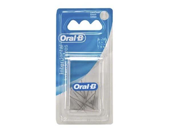 Oral-B Interdental: Spazzolino interdentali di ricambio (12 unità) - Ø 3-6,5 mm, conico-fine Img: 202204301
