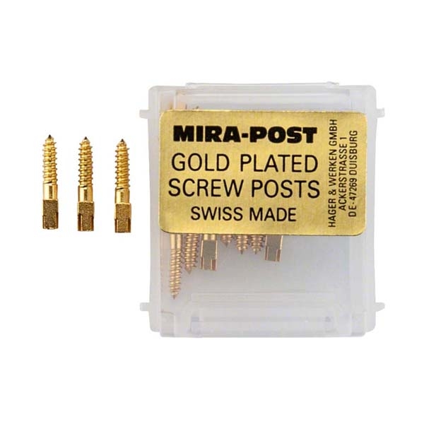 Mira-Post: Perno intraradicolare placcato oro (12 pz) - Medium 5 Img: 202308191