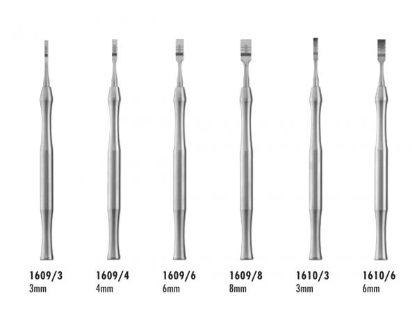 Set Osteotomo Recto X 5 Un. Cassette Machtig - Foto 7